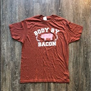 Body By Bacon T-shirt by Fifth Sun